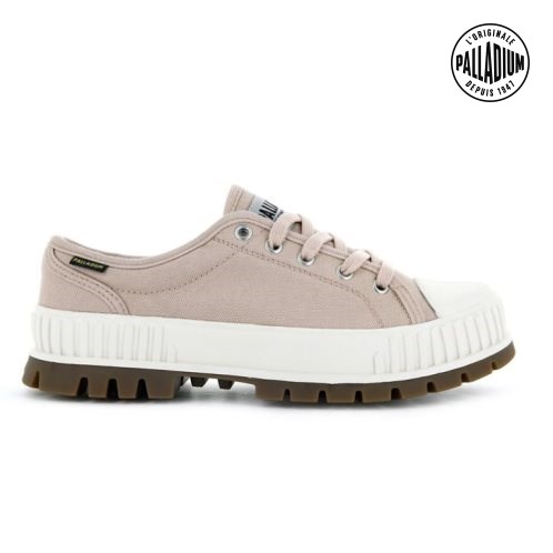 Palladium Pallashock OG Women's Oxfords Shoes Rose | UK M897-BAF